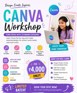 The Canvas Code-Canva Workshop for Kids