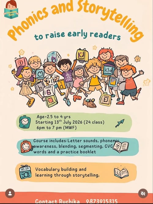 Chronicles Room-Phonics and Storytelling Classes