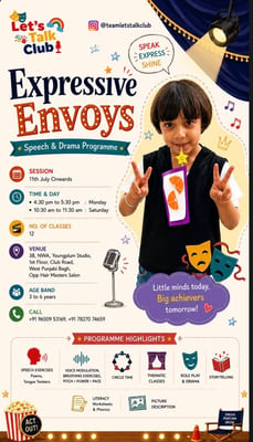 Lets Talk  -  Expressive Envoys Speech & Drama Programme