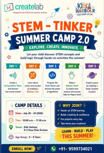 Kids Harbour-STEM Tinker Summer Camp 2026
