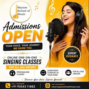 Mayoor School of Music-Online Singing Classes
