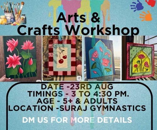 Suraj Gymnastics and Fitness-Arts and Crafts Workshop
