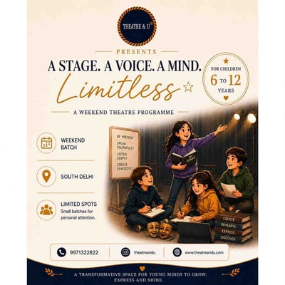 Theatre & U-Limitless Weekend Theatre Program for Kids