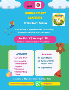 Komal Smart Learning: Kids Holiday Classes