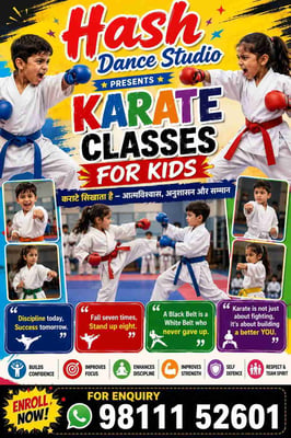 Hash Aerobics & Dance Studio-Karate Classes for Kids