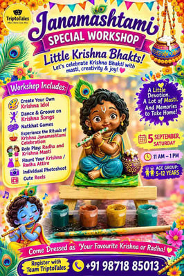 Triptotales Storytelling Centre-Janmashtami Special Workshop
