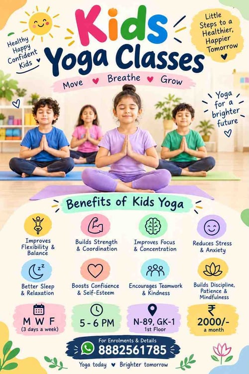 Kids yoga classes-Yoga Sessions for kids