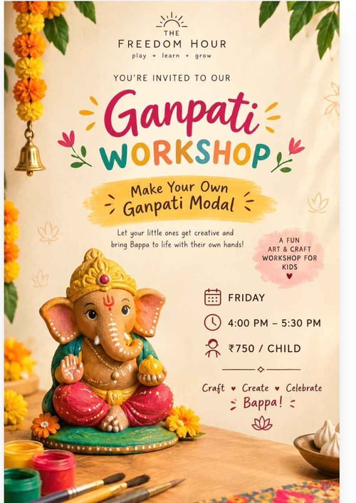 Freedom Hour-Ganpati Workshop
