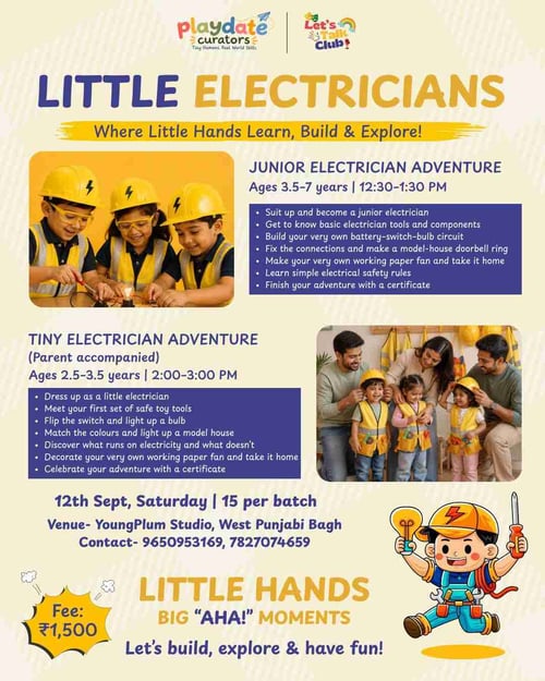 Lets Talk-Little Electricians Workshop