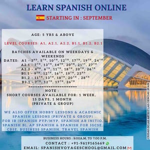 Spanish Voyage School-Learn Spanish Onine