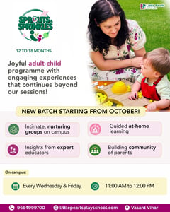 Little Pearls Play School-Parent Child Program
