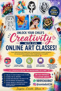 Artzy Kreation-Online Art Classes
