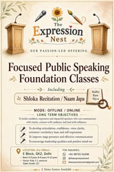 The Expression Nest-Public Speaking Foundation Classes