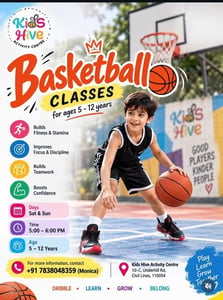 Kids Hive-Basketball Classes