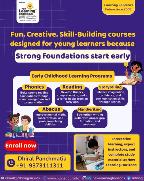 New Learning Horizons-Skill Development Programs for Kids