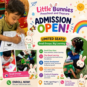Little Bunnies  -  Admissions Open