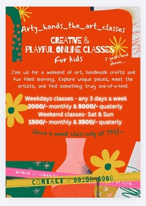 Arty hands the art classes-Creative Art Classes for Kids