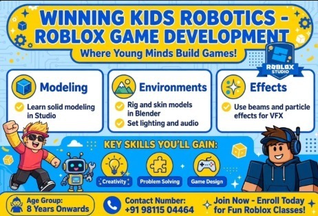 Winning Kids-Kids Roblox Game Development Classes
