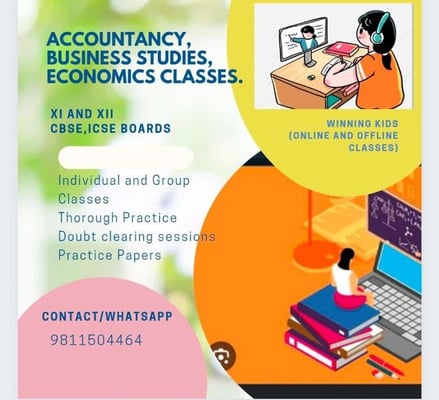 Winning Kids-accountancy business studies economics classes