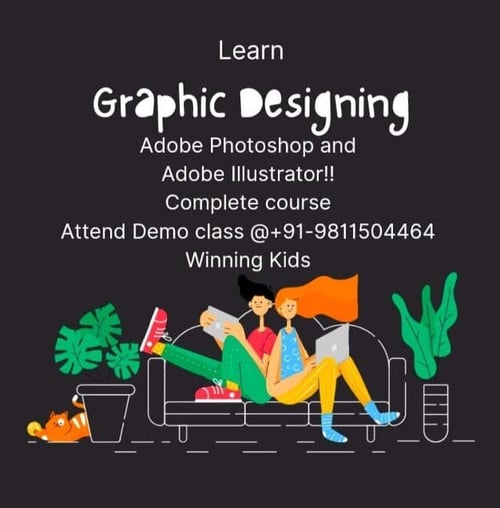 Winning Kids-Graphic Designing