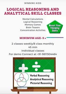 Winning Kids-Logical Reasoning And Analytical Skill Classes