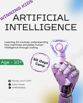 Winnings Kids  -  Artificial Intelligence Camp