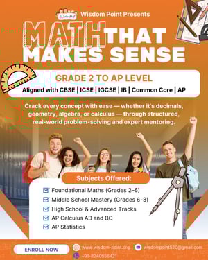 Wisdom Point  -  Maths Classes ( Saket )