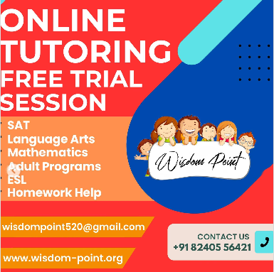 Wisdom Point  -  Online Tutoring Free Trial Session