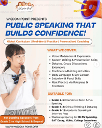 Wisdom Point  -  Public Speaking Program