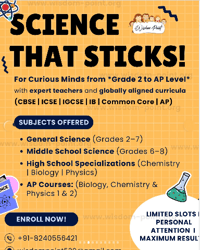 Wisdom Point  -  Science Classes