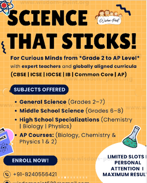 Wisdom Point  -  Science Classes