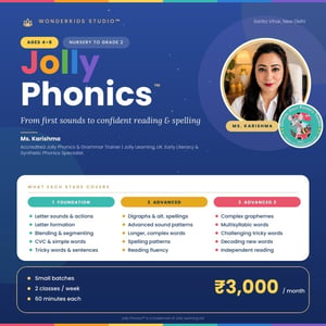 WonderKids Studio-Jolly Phonics Classes for Kids
