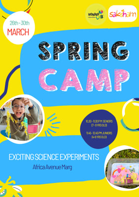  Wonder Lab and Saksham-Spring Camp