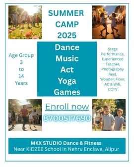 X Studio Dance & Fitness  -  SUMMER CAMP 2025