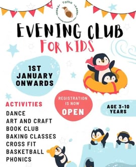 Yatha-Winter Evening Club for Kids