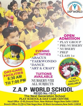 Zap-World-School-Admission Open