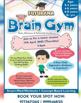 Aadyant School:Brain Gym for Kids