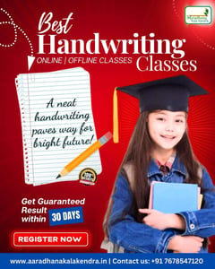 Aaradhana Kala Kendra-Handwriting Classes