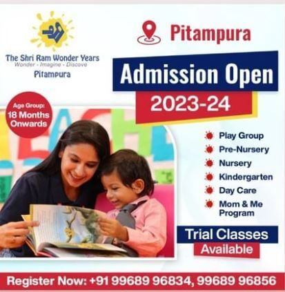 The Shri Ram Wonder Years-Admission Open