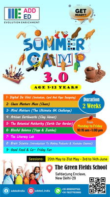 ADD-ED Summer Camp 3.0