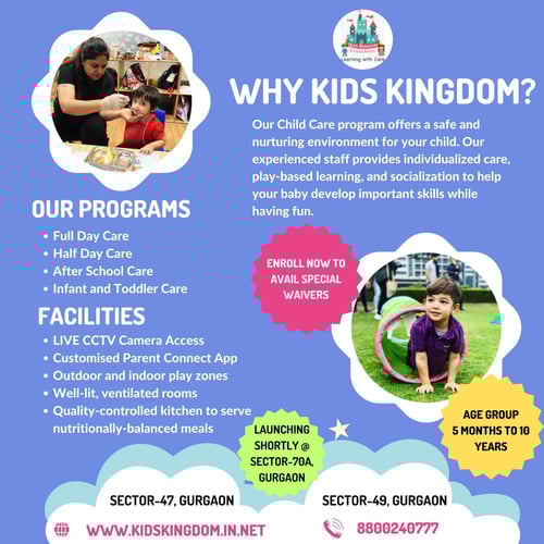 Kids Kingdom Pre-School-Admission Open