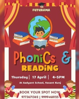 Aadyant School: Phonics & Reading Session