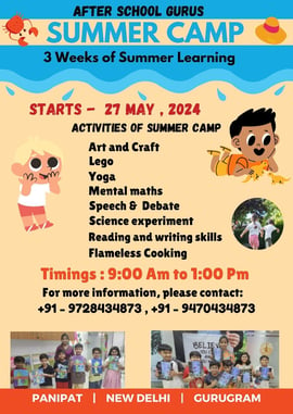 After School Gurus Summer Camp Gurugram