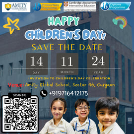 Amity Global School-Happy Children's Day