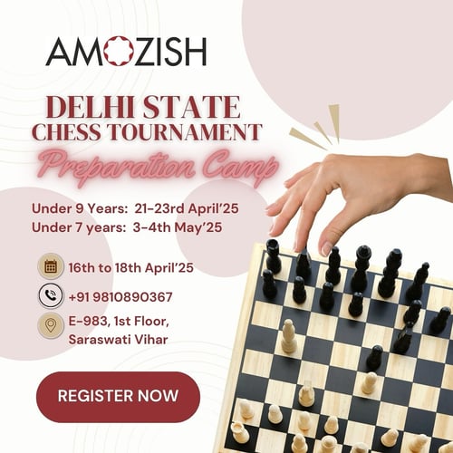 Amozish-Delhi State Chess Tournament Preparation Camp