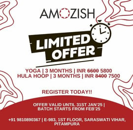 Amozish-Yoga and Hula Hoop Classes