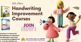 Anu English Academy-Handwriting Improvement Courses