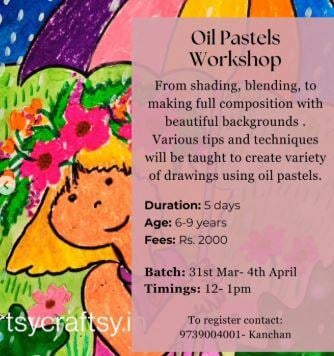 Artsy Craftsy:Oil Pastels Workshop