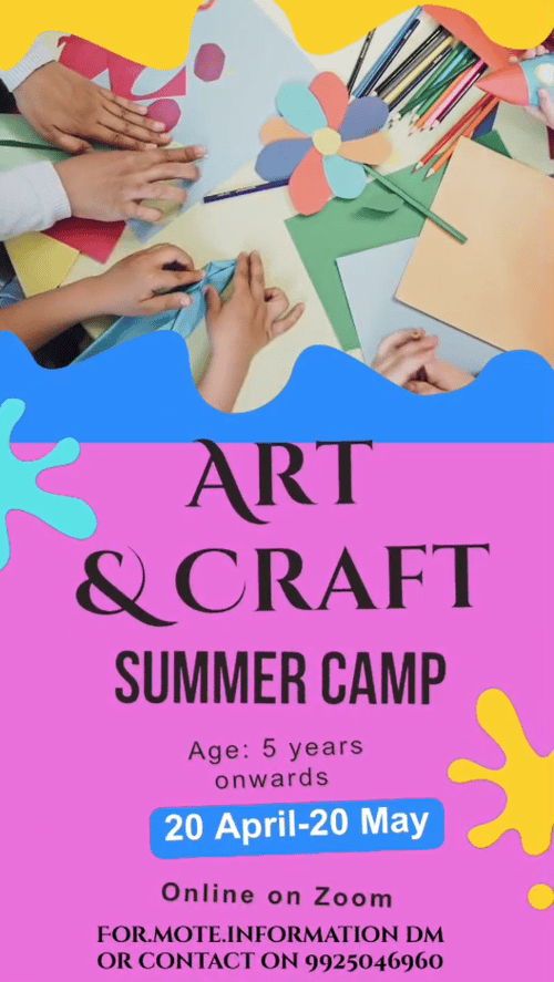 Arty hands the art classes-Art & Craft Summer Camp