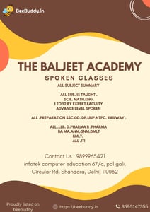 Baljeets English Academy-Spoken Classes